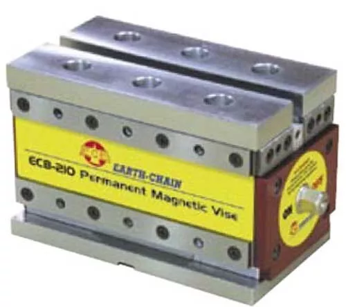 Earth-Chain ECB-075 6.8" x 3" MagVise Permanent Magnetic Vise for CNC Mill