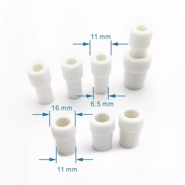 10 PCS Dental Suction Tube Convertor Autoclavable Saliva Ejector Suction Adaptor