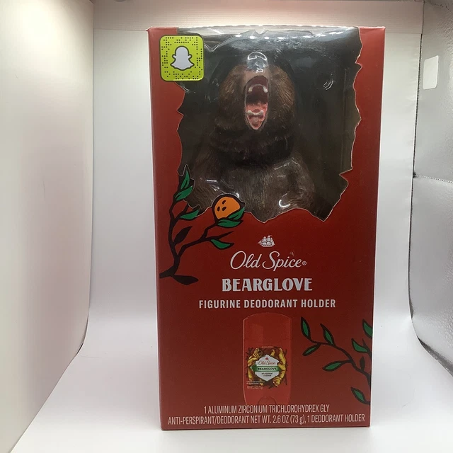 Old spice online bearglove figurine