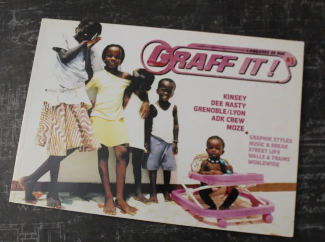 GRAFF IT ! Langages de rue - Magazine N°1 de 2001 - STREET ART