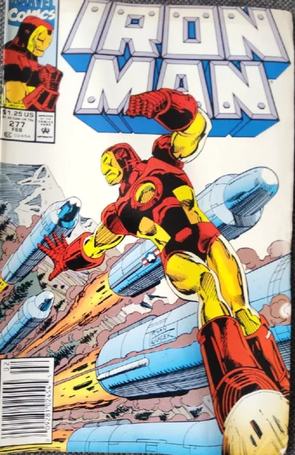 Marvel Comics Iron Man 277: War Games (1992) Z:3