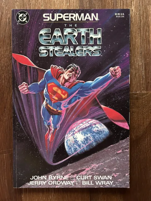 Superman: The Earth Stealers TPB ( DC, 1988) JOHN BYRNE