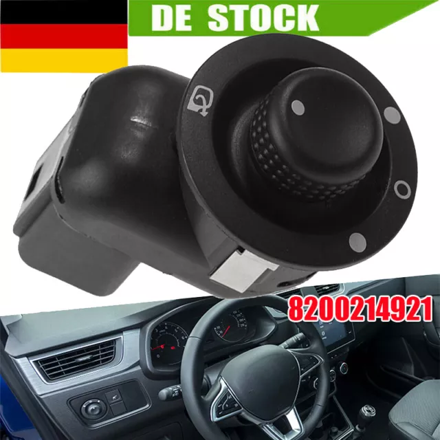 Außenspiegel Schalter Spiegelverstellung für Renault Clio MK4 Modus 8200676529