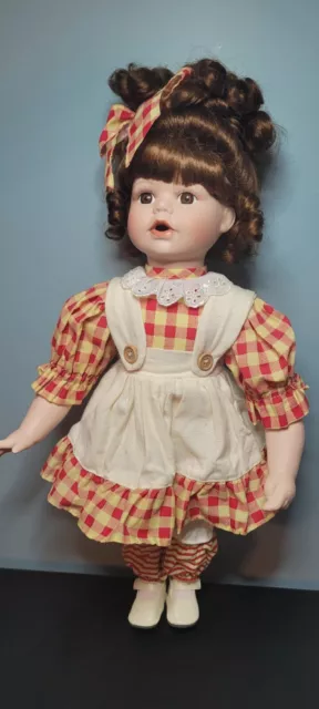 Heritage Signature Collection "Cindy" Porcelain Girl Doll 16" #12239