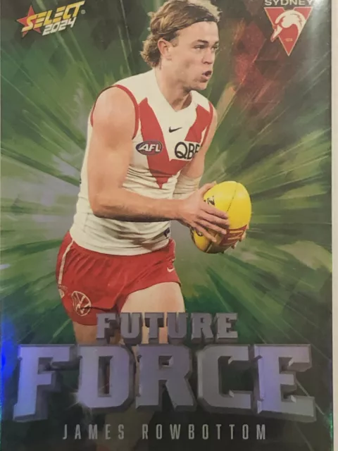 2024 AFL Select Footy Stars Future Force HOBBY James Rowbottom Sydney FFG79 #185