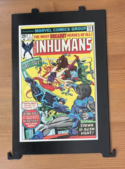 High Grade Inhumans #1 1975 White Pages - Premier Issue Black Bolt George Perez!