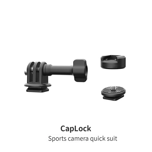 For Insta360 One X2 X3 Action Camera CapLock Quick Release Clamp Adapter Mount