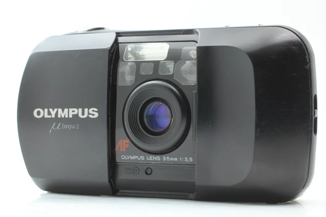 [Exc+5 LCD Works ] Olympus μ mju AF 35mm f3.5 Point & Shoot Film Camera JAPAN
