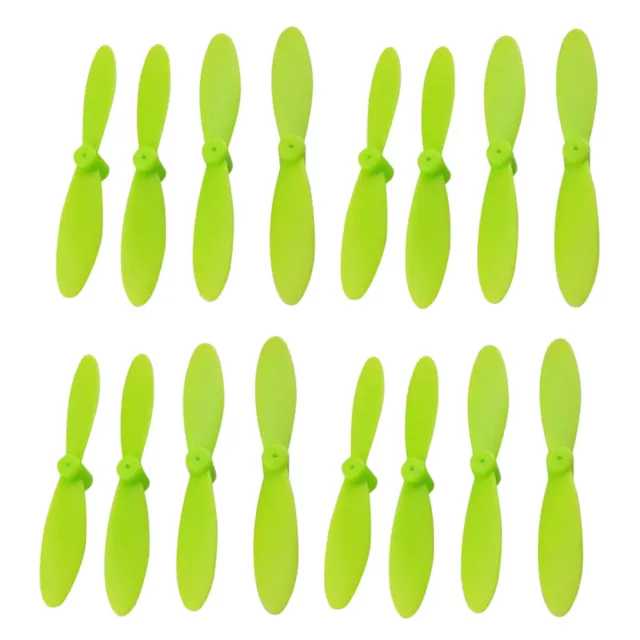 16Pcs Propeller Props CW/CCW for   H8 Mini Helicopter Drone Spare Parts Green
