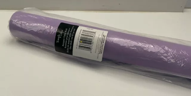 Creative Converting Touch of Color Banquet Roll Table Cover 100 ft  Lavender