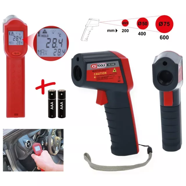 KS TOOLS Termometro a infrarossi, da -38° a 520° Offerta Top