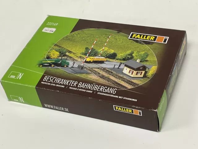 FALLER 222169 -N Scale- Protected level crossing kit -