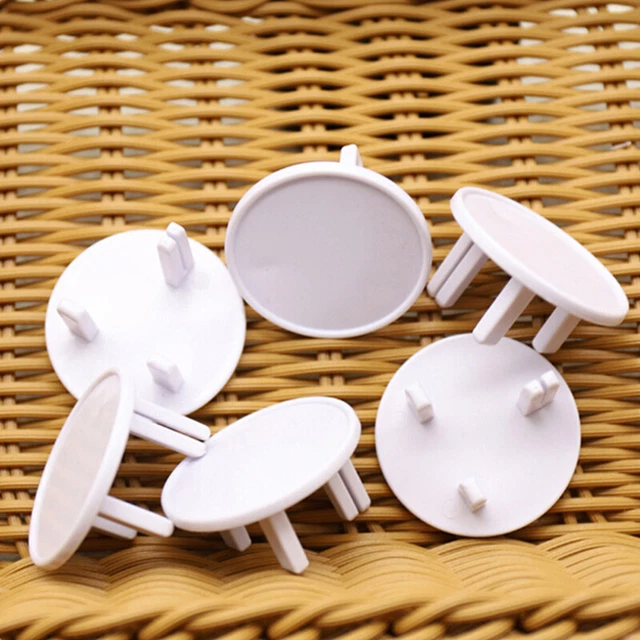 5Pcs uk socket outlet mains plug cover baby child safety protector guar  FzC MB