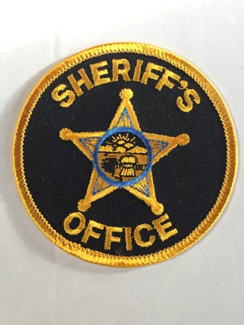 Ohio Sheriff Office Patch Round Star OH County Law Enforcement