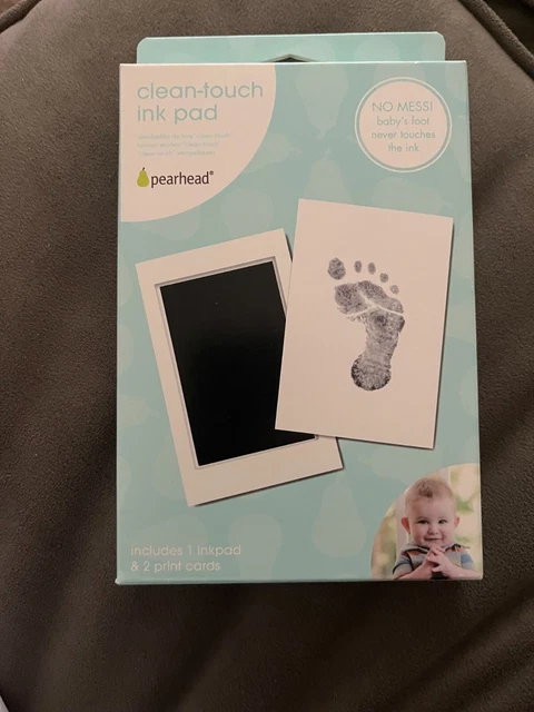 Newborn Baby Handprint or Footprint Clean-Touch Ink Pad Kit, Baby Print