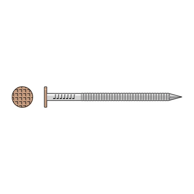 Simpson Strong-Tie S16SNDTB - 3-1/2" x .120 304SS Siding Nail, Tan 88ct