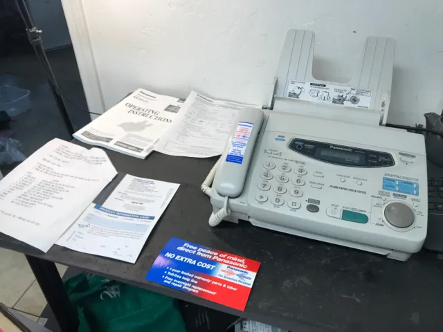 Panasonic Model KX-FP121 Compact Plain Paper Fax / Copier & Telephone CIB