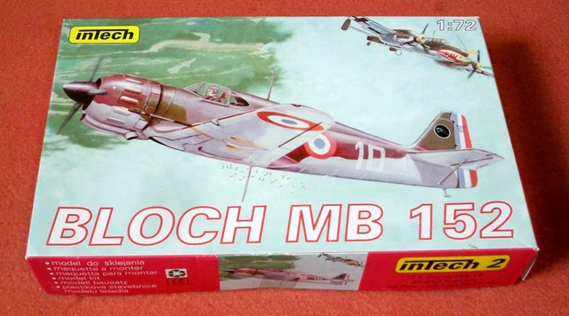 Maquette Avion Bloch MB.152C1 Maquette 1:32 Bloch MB.152C1 Version Précoce - Special Hobby SH32063, Neuf Polish Voiture