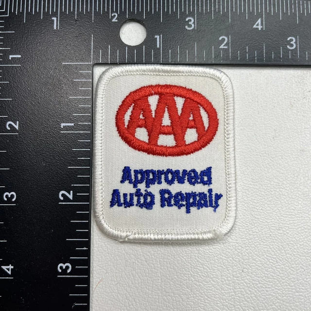 AAA AMERICAN AUTOMOBILE ASSOCIATION Approved Auto Repair Advertising Patch 86N2