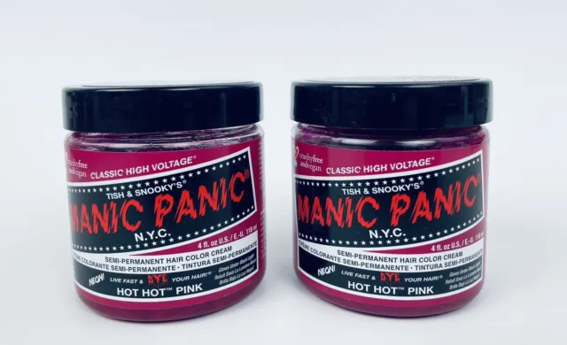 2. Manic Panic High Voltage Classic Cream Formula Hair Color, Blue Steel - wide 1