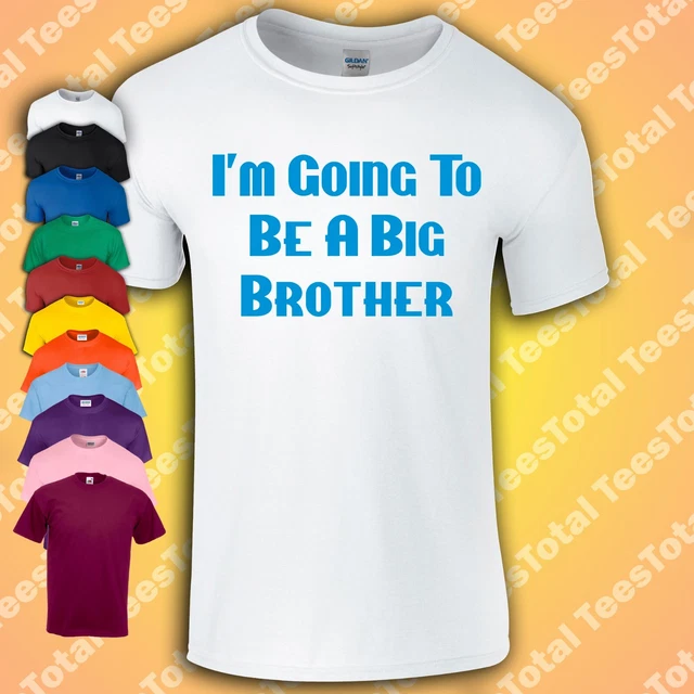 T-shirt I'm Going To Be A Big Brother | 2023 | ragazzi | bambino | festa doccia | maglietta