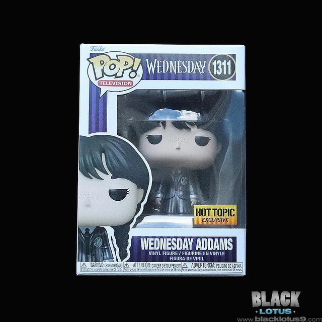 Funko Pop! Wednesday Addams Metallic Jenna Ortega Hot Topic IN STOCK Pop 1311