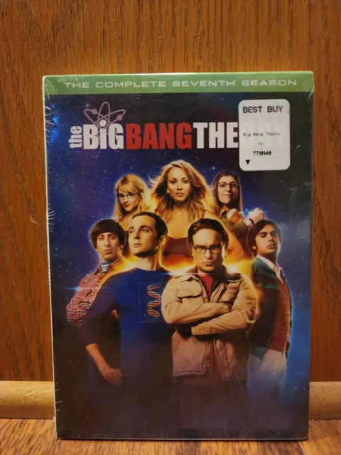 The Big Bang Theory: The Complete Season 7 DVD Brand New Factory Sealed