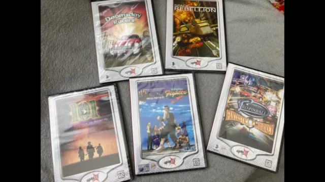 Job Lot Of 5x New And Sealed - Vintage 1998 Computer Games PC/CD ROM - Grab It