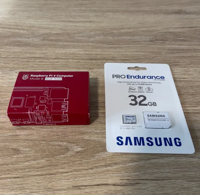 Raspberry Pi 4B Single Board Computer 8GB + Samsung 32GB SD Card (Brand New)