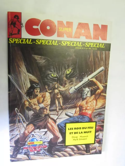 Super Conan Spécial Numéro 3 "Les Rois du feu et de la nuit" (Moench & Silvestri