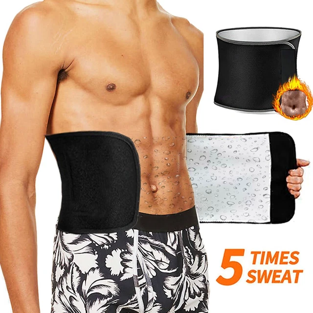 Unisex Sport Waist Trainer Belt – Sweat Thermo Wrap For Weight Loss Gym Body Shaper