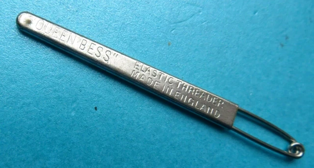 Antique  Sewing "Queen Bess" Elastic Threader.