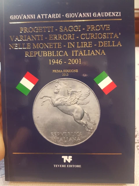 Catalogo Attardi Monete Repubblica Errori E Varianti 1946/2001 ( Nuovo)