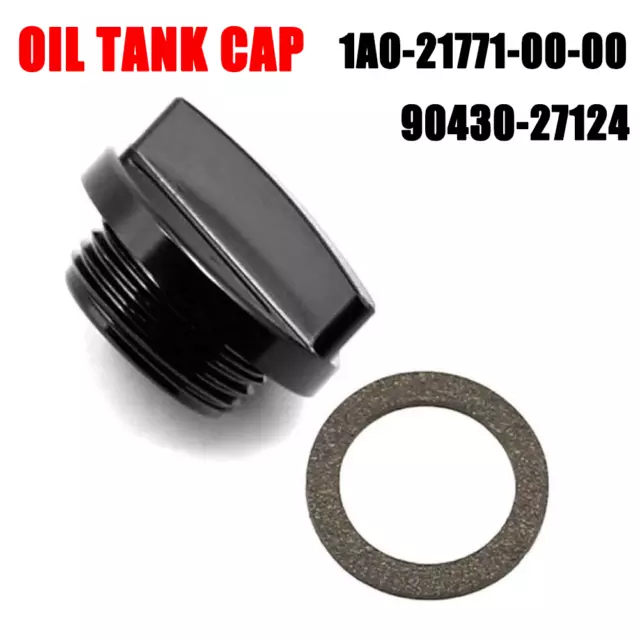 CNC Oil Tank Cap Set For Yamaha DT125 DT100 DT175 DT250 360 400 1A0-21771-00-00