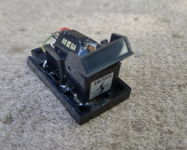 Shure V15 Type III DU TURNTABLE CARTRIDGE ON DUAL SLED FREE SHIPPING