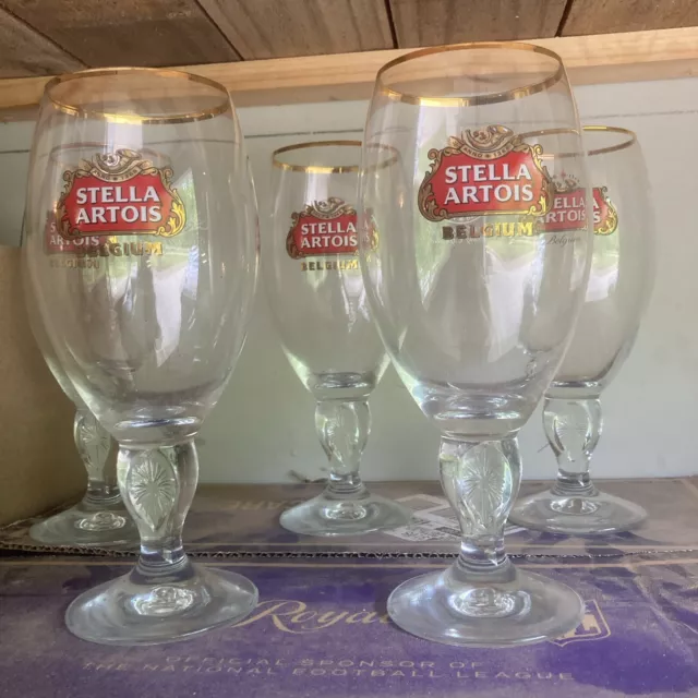Stella Artois Chalices Belgian Beer Commercial Restaurant Grade Clear 33cl