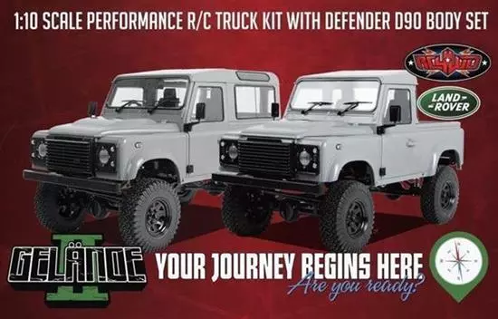 RC4WD Gelande II Truck Kit W/ 2015 Land Rover Defender / RC4ZK0064