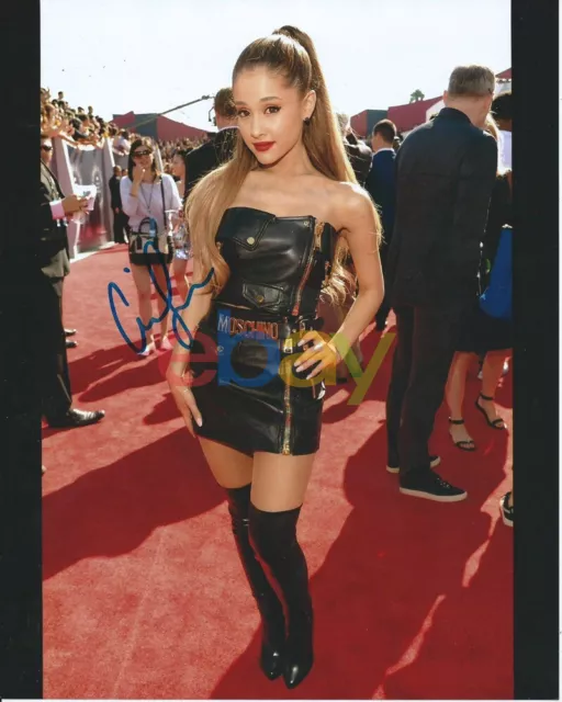 ARIANA GRANDE  Autographed 8 x 10 Signed Photo reprint