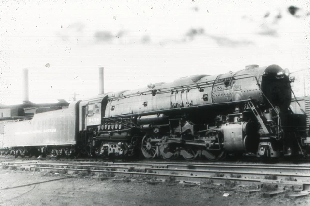 Duplicate  Train Slide New York Central 2-8-4 #9400 Indianapolis