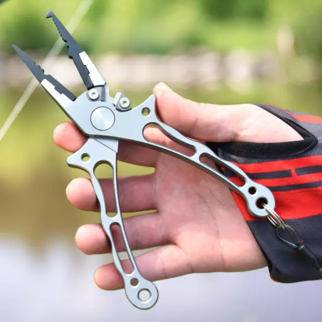 Fishing Pliers Hook Remover Fishing Tackle Fish Lip Gripper Fly Fishing Gear