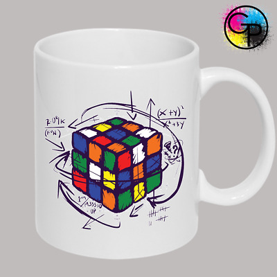 Rubiks Cube Solution Funny Mug Rude Humour Joke Present Novelty Gift Idea Cup