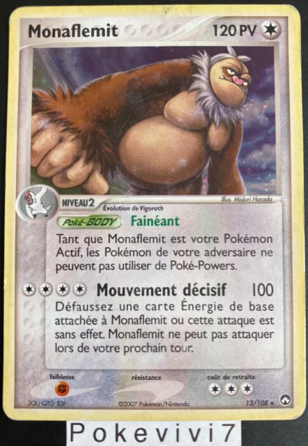 Carte Pokemon MONAFLEMIT 13/108 Holo Bloc EX Gardiens du Pouvoir FR