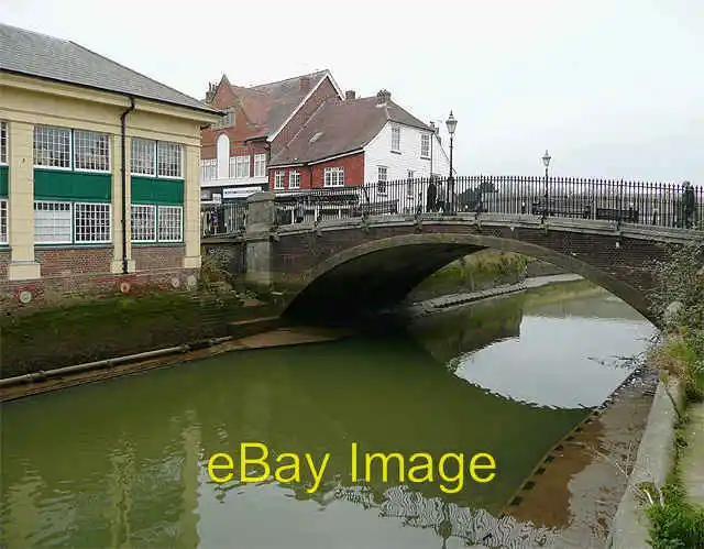 Photo 6x4 The River Ouse at Lewes Bridge, East Sussex This is the scene o c2009