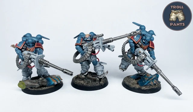 Warhaer 40K Space Arine Priaris Teniente Con Espada De Poder : Aazon.co.x - Foto 8