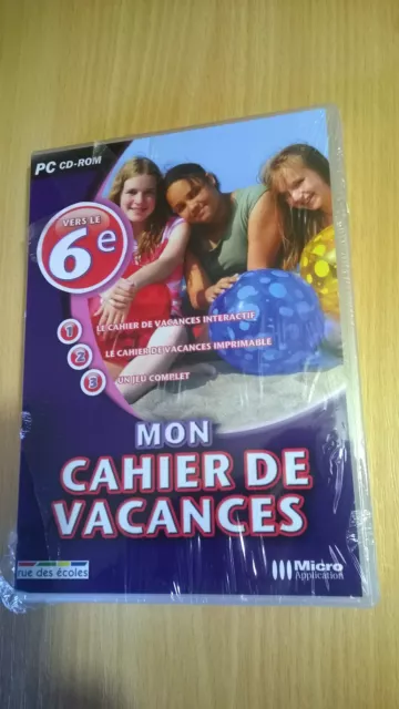 mon cahier de vacances vers la 6eme micro application pc