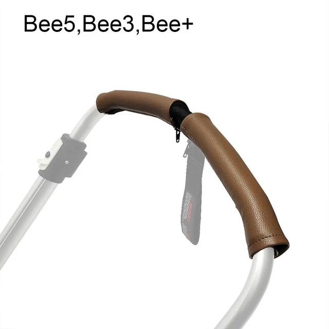 Cubiertas de mango de cochecito de bebé aptas para abeja Bugaboo3, abeja 5, abeja+