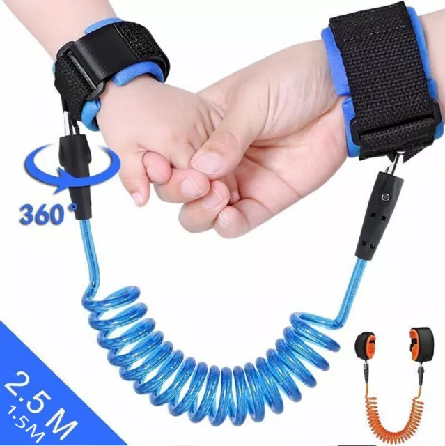 Adjustable Wrist Link Kid Bracelet  Anti-Loss Lost Baby Safety Harness Leash