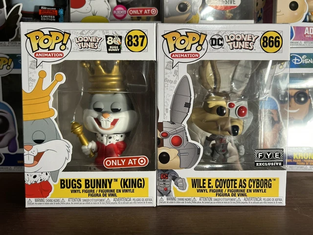 Funko Pop! LOONEY TUNES Bugs Bunny King & Wile E. Coyote as Cyclops Exclusive