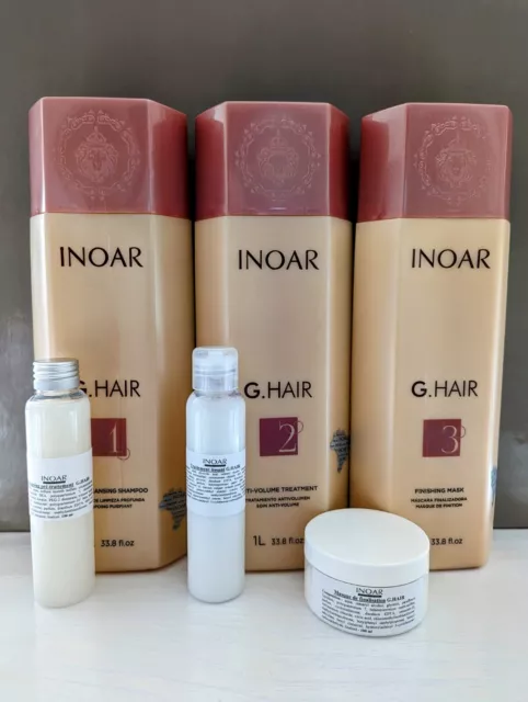 Lissage Brésilien Inoar GHAIR + Shampoing d'entretien * Offert *