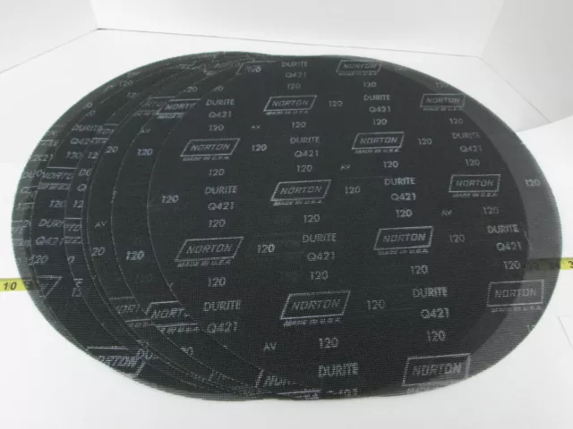 Package of 8 New NOS Norton 20" Floor Sanding Screen Disc 120 Grit Q421 SKU C